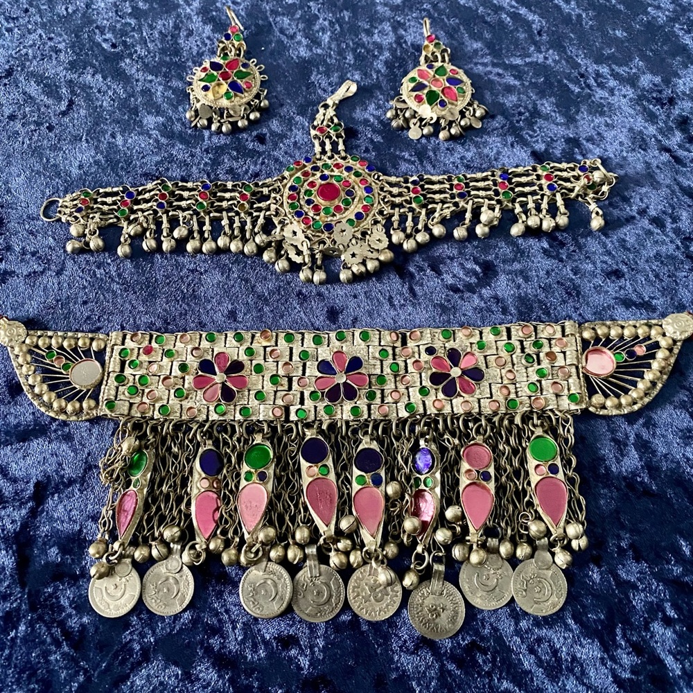 Afghan jewelry set